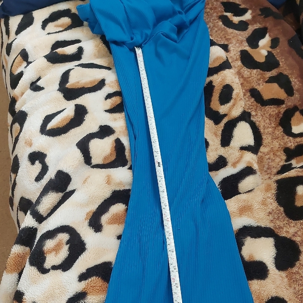 No Boundaries Ribbed Blue Top - Picture 12 of 15